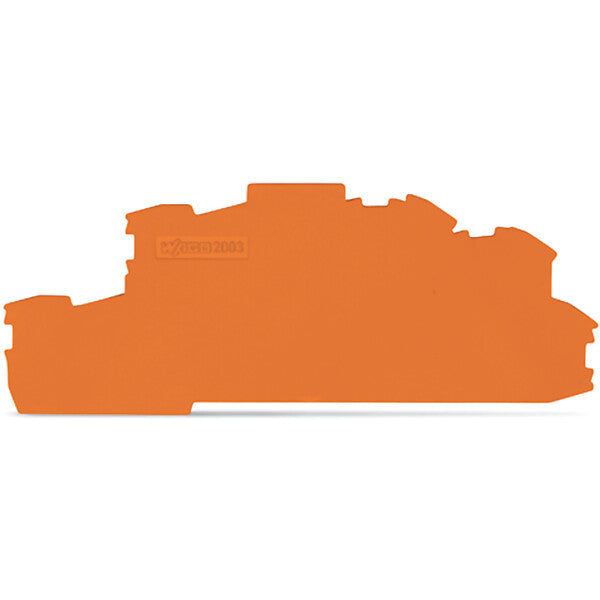 WAGO Abschluss-/Zwischenplatte 0,8 mm dick orange 2003-6692